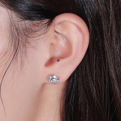 Doveggs stud earrings only semi-mount (Exclusively to DovEggs Stones)
