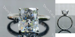 Doveggs solitaire torus engagement ring semi-mount only(Exclusively to DovEggs stones)