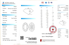 2.06ct Oval Brilliant Cut Lab Diamond - F. V. Pink Color VVS1 | Doveggs Certified
