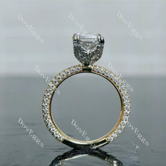 My Promise Radiant Pave 3/4 eternity Lab Grown Diamond Engagement Ring