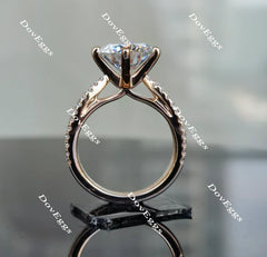 Doveggs split shank engagement ring only semi-mount only(Exclusively to DovEggs Stones)