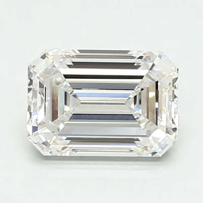 DovEggs 1ct Emerald Cut Lab Diamond Guaranteed D-G Color VS Clarity and above, Excellent to ldeal Cut (Certified)