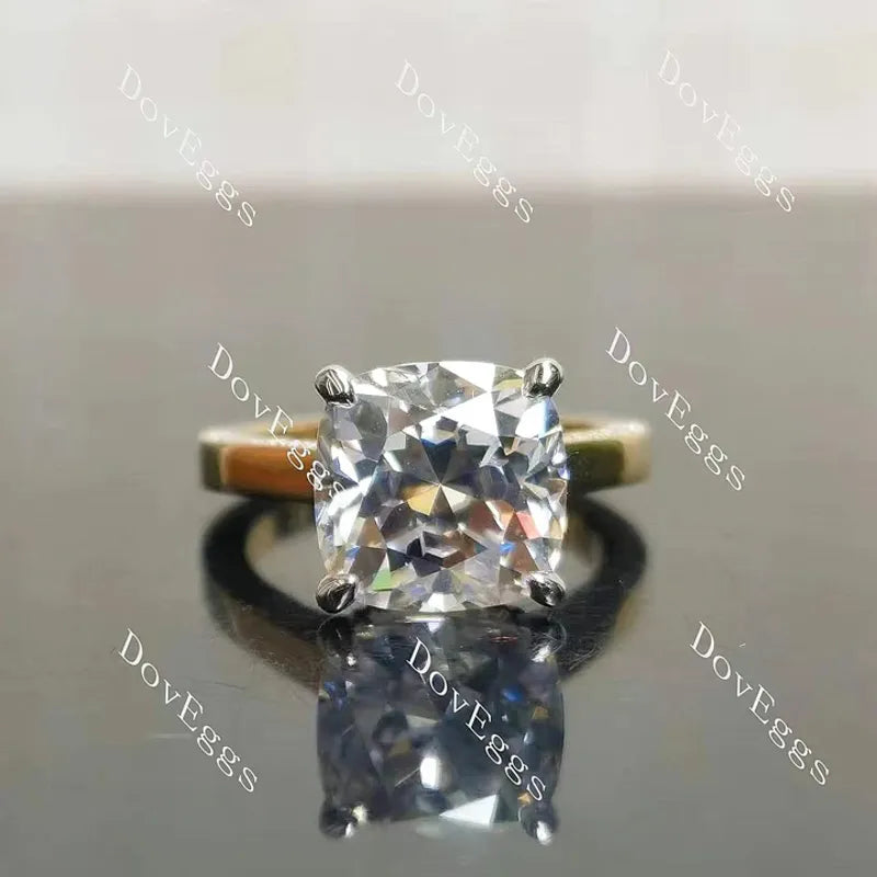 Doveggs pave engagement ring semi-mount only(Exclusively to DovEggs Stones)
