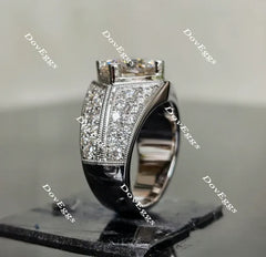 Doveggs pave engagement ring only semi-mount only(Exclusively to DovEggs Stones)