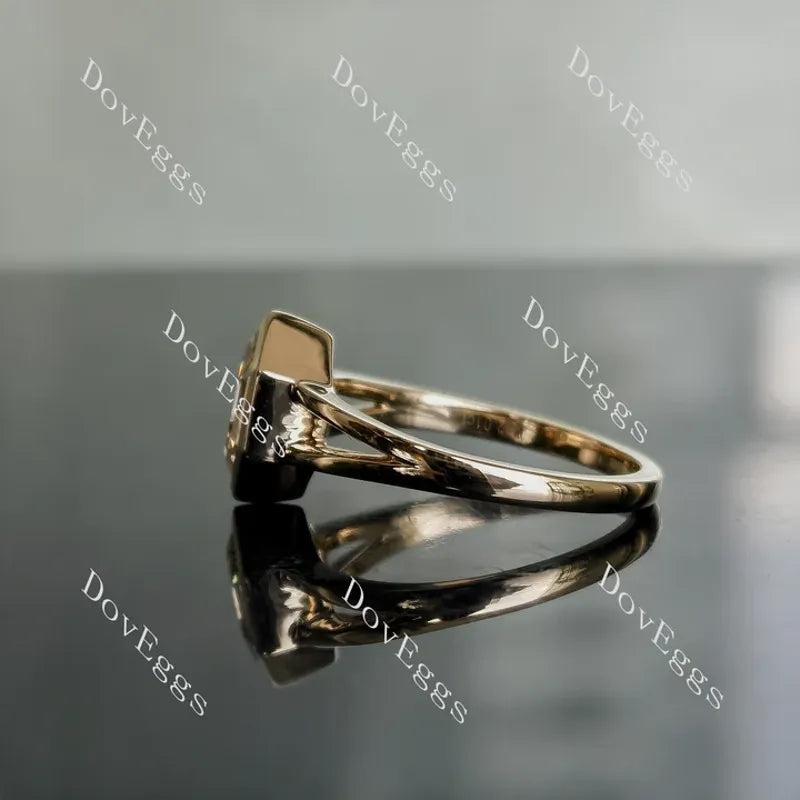 Doveggs solitaire engagement ring semi-mount only(Exclusively to DovEggs Stones)