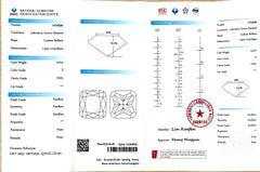 2.07ct Cushion Cut E color - VVS1 Clarity | DovEggs Certified