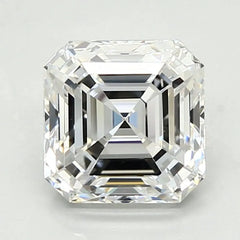 DovEggs 0.990ct Asscher D VVS2-LAB GROWN DIAMOND-LRA102A152