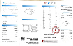 2.312ct Radiant Lab Diamond – Fancy Vivid Green Color VVS1 | Doveggs Certified