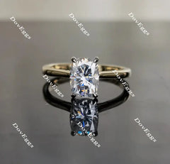 DovEggs pave engagement ring only semi-mount only(Exclusively to DovEggs Stones)