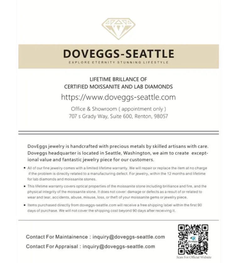 Doveggs round art deco half eternity moissanite/lab grown diamond wedding band-2.2mm band width