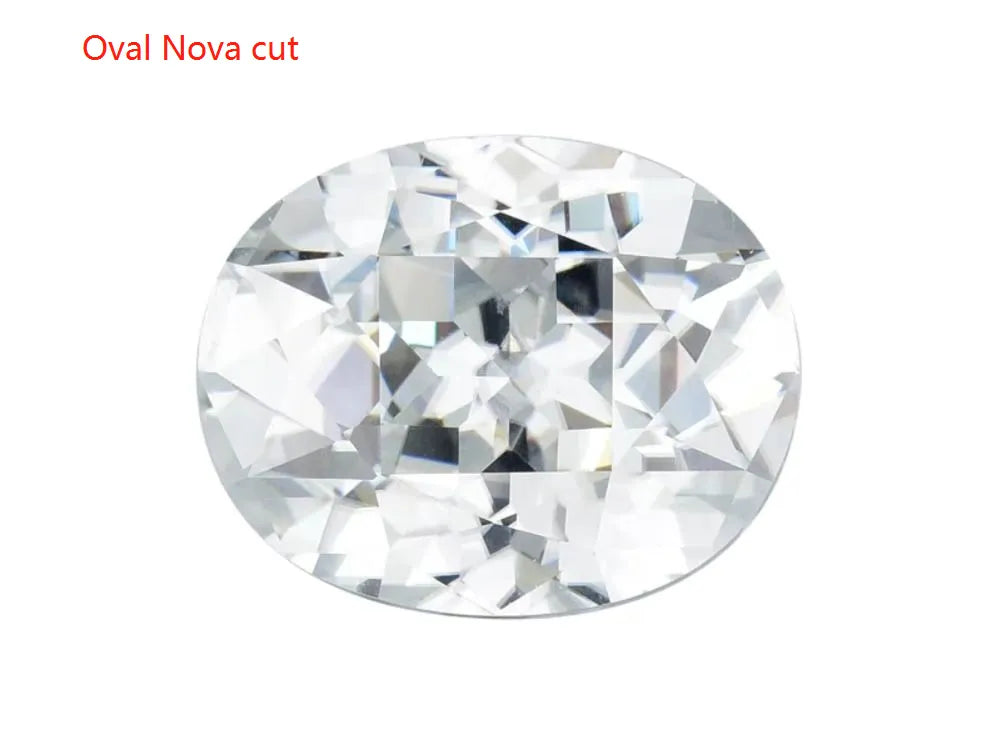 DovEggs 1ct-5ct oval & elongated oval moissanite loose stone